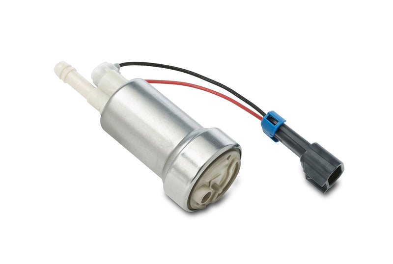Walbro 450 lph E85 in-tank fuel pump with its wiring harness