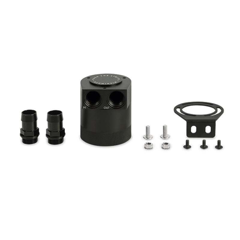 Mishimoto Universal High Flow Baffled Oil Catch Can Kit - OneFastShop