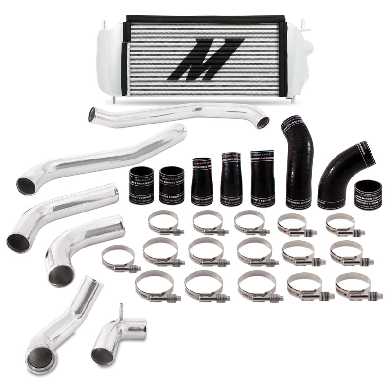 Mishimoto Performance Intercooler Kit - Ford F150 3.5L EcoBoost 2017-2020 - Silver Core Polished Pipes