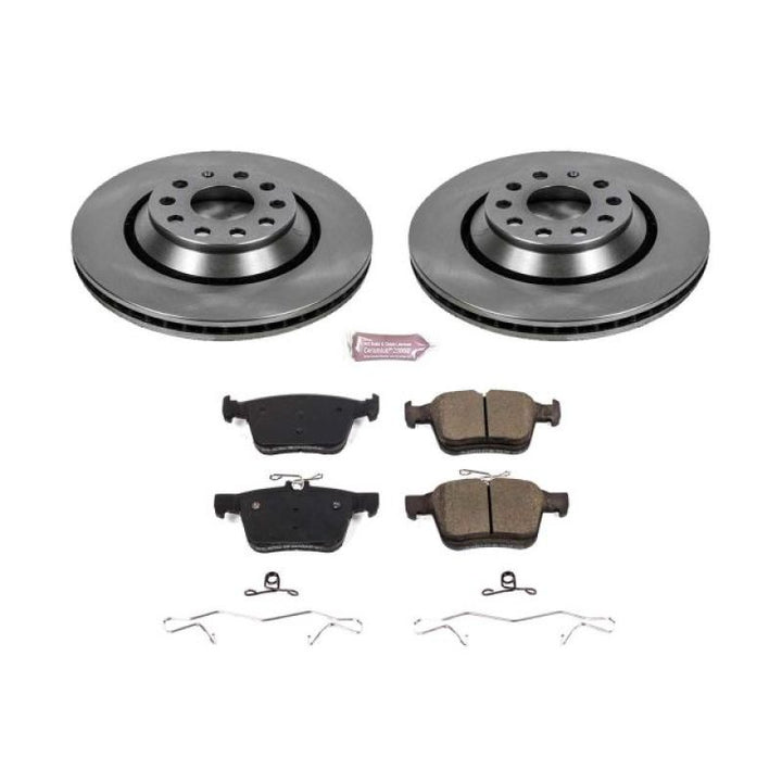 PowerStop Rear Autospecialty Brake Kit for 17-18 Audi RS3 - OneFastShop