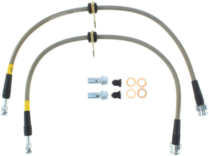 StopTech Stainless Steel Brake Lines for 07-13 Acura MDX - OneFastShop
