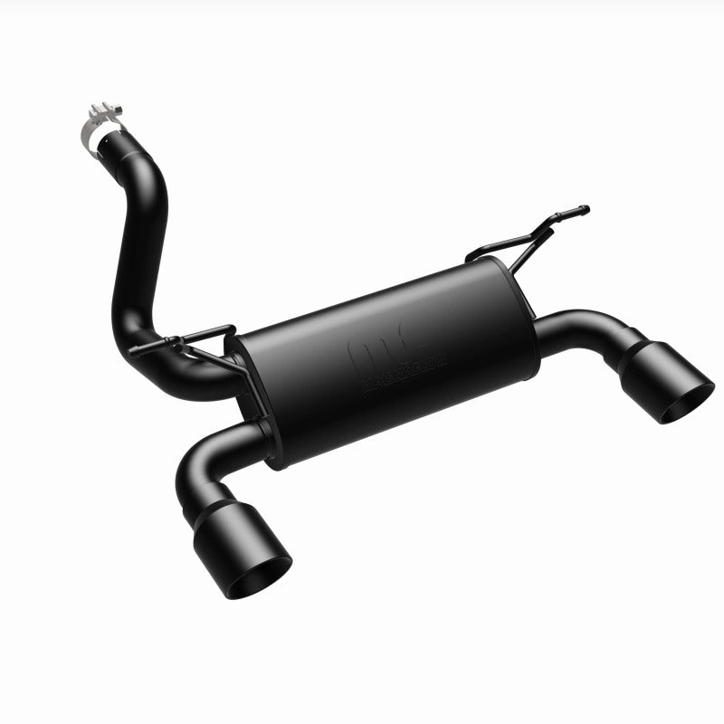 Magnaflow Axle-Back Exhaust for 2018+ Jeep Wrangler 3.6L with Dual Black Tip - OneFastShop