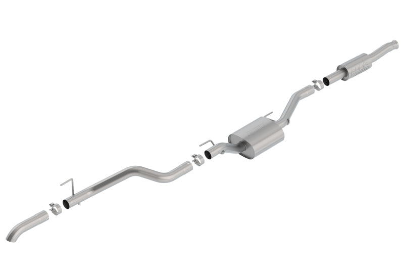 Borla ATAK Climber Cat-Back System with 2.75in Turndown Tip - 2020 Jeep Gladiator JT 3.6L V6 AWD - OneFastShop