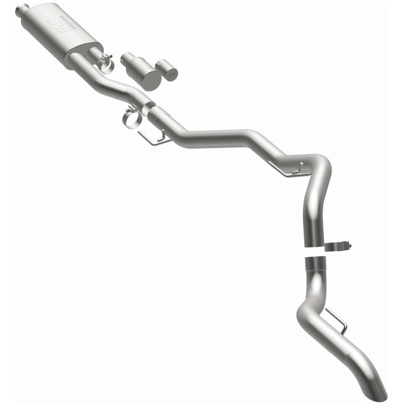 Magnaflow Cat-Back Exhaust for 20-23 Jeep Gladiator JT 3.6L Overland Series with High Clearance and NDT Technology - OneFastShop