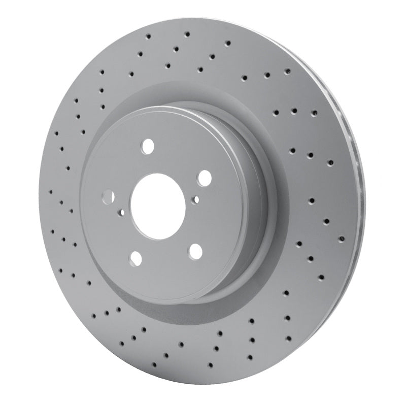 DFC GeoSPEC Coated Drilled Front Brake Rotor - Lexus IS F 2008-2014, image 2