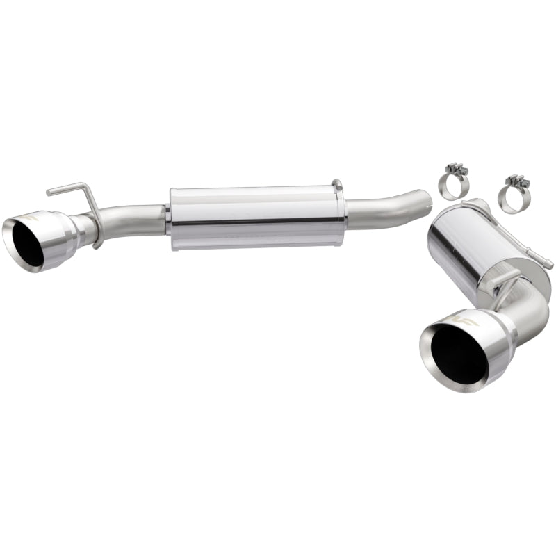 Magnaflow Competition Axle Back Exhaust System with Dual Polished Tips - 2016 Chevy Camaro 3.6L V6 - OneFastShop