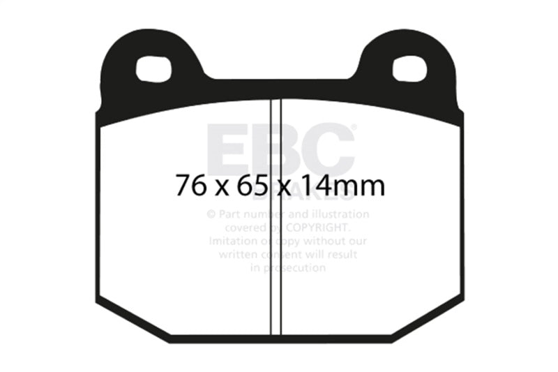 EBC Ultimax2 Rear Brake Pads for 03-04 Infiniti G35 3.5 Manual Brembo - OneFastShop