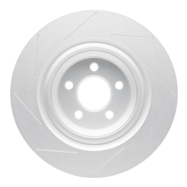 DFC 08-20 Dodge Challenger Rear Slotted Hi-Carbon Alloy Geomet Coated Rotor
