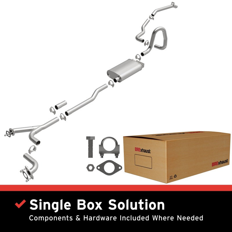 MagnaFlow BRExhaust Direct-Fit Exhaust Kit - Ford LTD Crown Victoria, Lincoln Town Car, Mercury Grand Marquis (1980-1988)