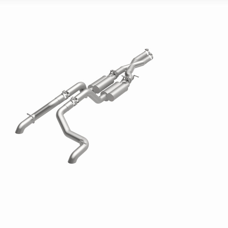 Magnaflow Cat-Back Exhaust 2021-2024 Jeep Wrangler 6.4L Rock Crawler Series Dual Exit Stainless - OneFastShop