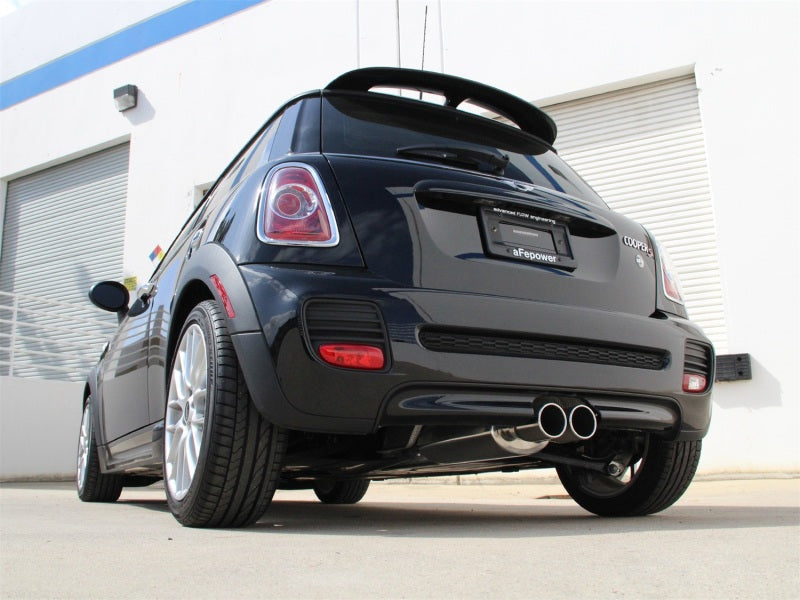 aFe MACHForce XP Exhaust System with Dual Tips - Mini Cooper S L4 1.6L R56/R57/R58