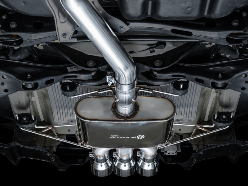 AWE Tuning Touring Edition Exhaust with Triple Chrome Silver Tips for 2024 Acura Integra Type S DE5