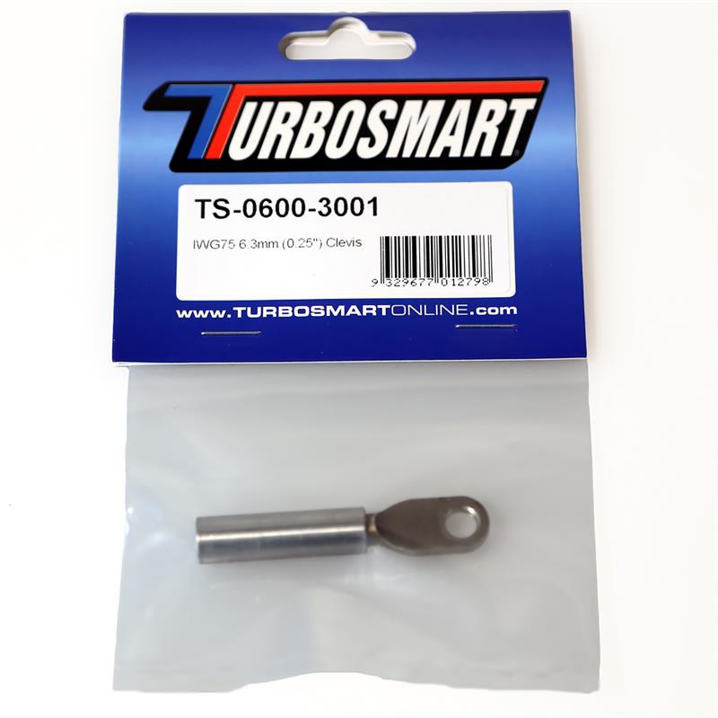 Turbosmart IWG75 Internal Wastegate Clevis - 1/4" UNF, 6.3mm x 50mm