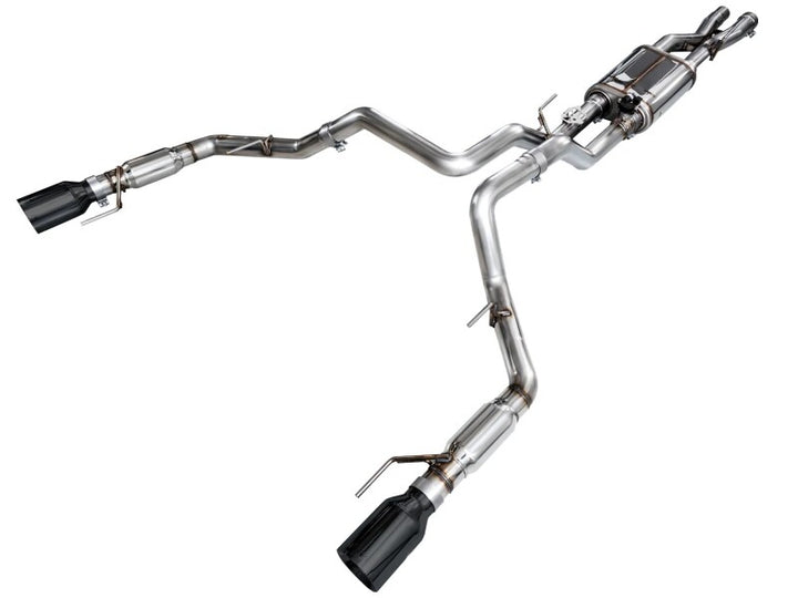 AWE Gen 3 Ford Raptor SwitchPath Exhaust with Diamond Black Tips - Fits 2021-2024 Ford F-150 Raptor - OneFastShop