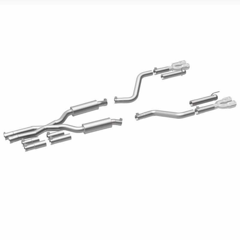 MagnaFlow Cat-Back Exhaust System with 3in Quad Tips - 2017+ Dodge Challenger - OneFastShop