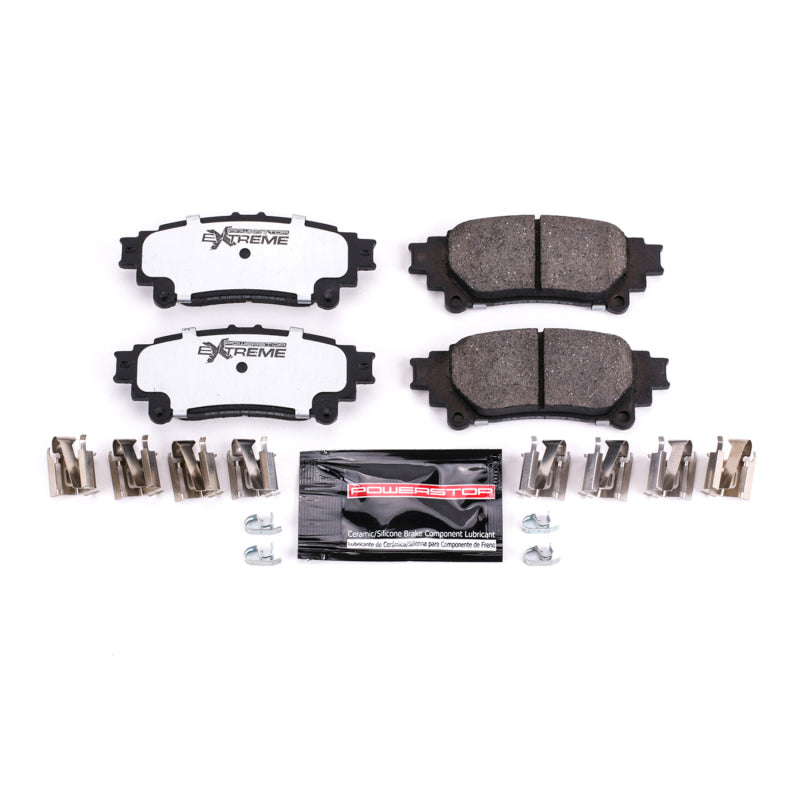 PowerStop Z36 Truck & Tow Rear Brake Pads - Lexus RX350 / Toyota Highlander 2010-2020