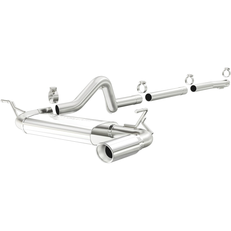 Magnaflow Cat-Back Exhaust System for 2007-2011 Jeep Wrangler UNL 4DR 3.8L - OneFastShop