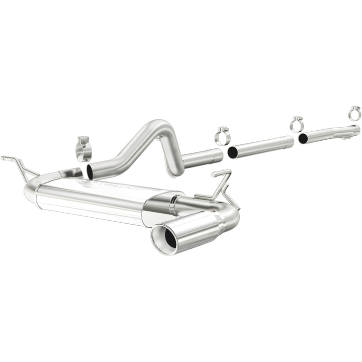 Magnaflow Cat-Back Exhaust System for 2007-2011 Jeep Wrangler UNL 4DR 3.8L - OneFastShop