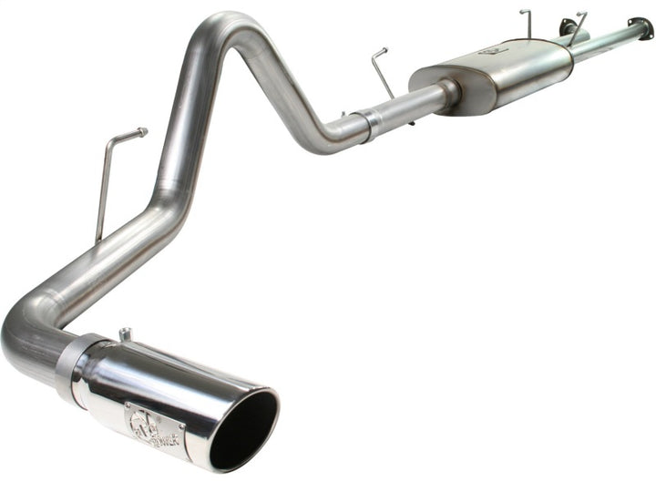 aFe MACHForce XP Exhaust Cat-Back SS-409 for 07-09 Toyota Tundra V8 5.7L with Polished Tip - OneFastShop