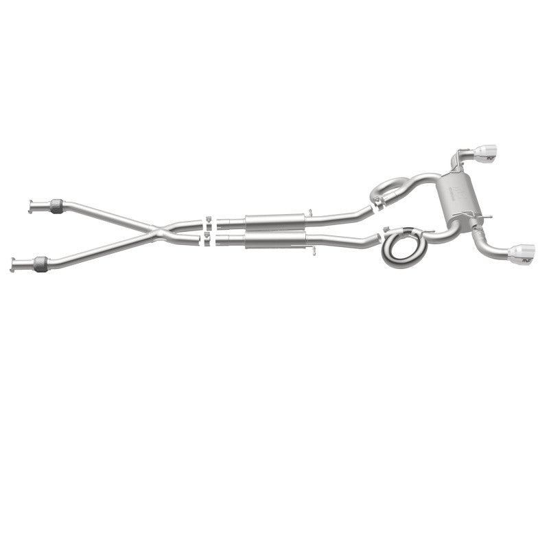 Magnaflow Cat-Back Exhaust 09-17 Nissan 370Z V6 3.7L Street Series SS 2.25in Dual Split Rear Exit - OneFastShop