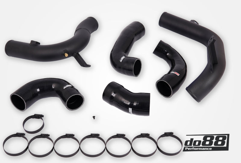 do88 Charge Pipe Kit (OEM IC) - VAG 2.0T EA888 Gen4 245 hp 2019-2026 - Black