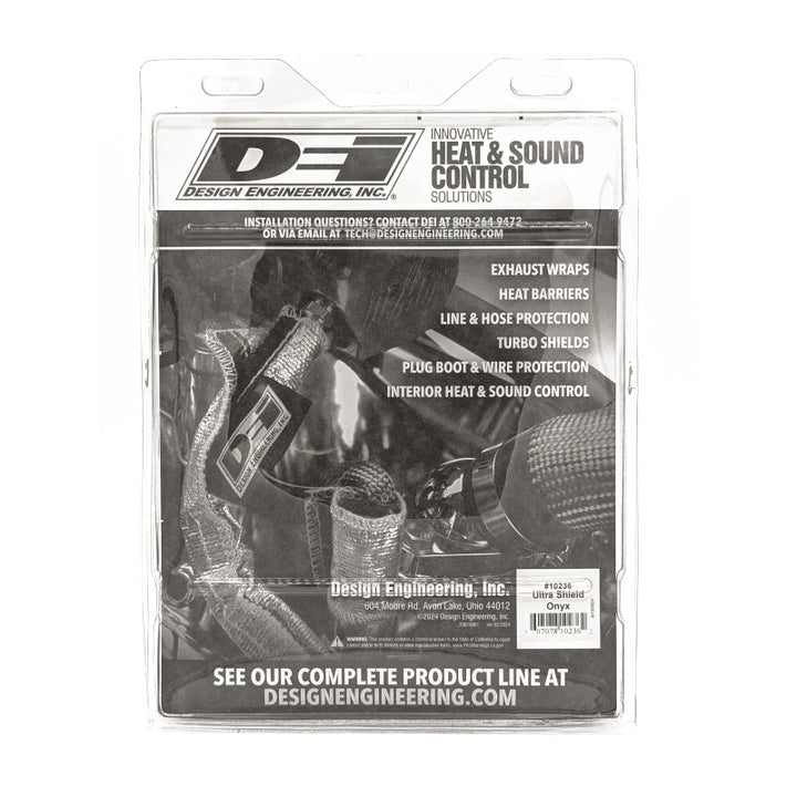 DEI Starter Shield 2ft x 7in Wide Onyx High Heat Protection
