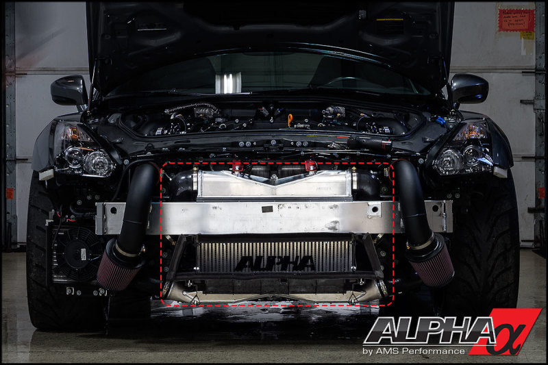 AMS Alpha Race Front Mount Intercooler Kit for Nissan R35 GTR 2009+