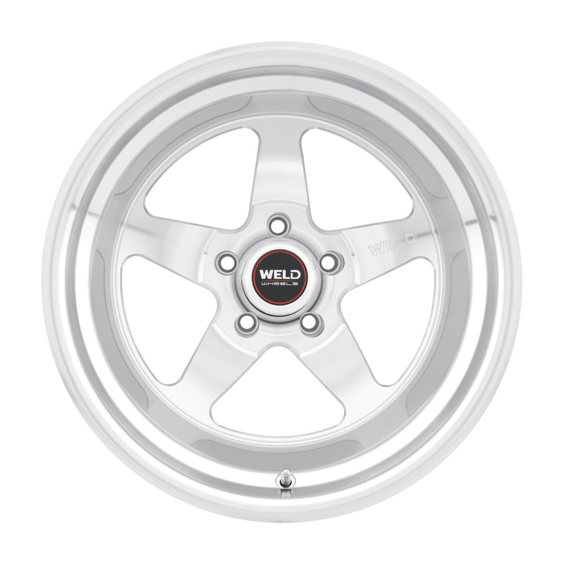 Weld S105 Ventura Wheel Rim 20x8 5x127 Bolt Pattern ET00 BS4.50 Gloss Silver Mach Dia 78.1 (78.1)