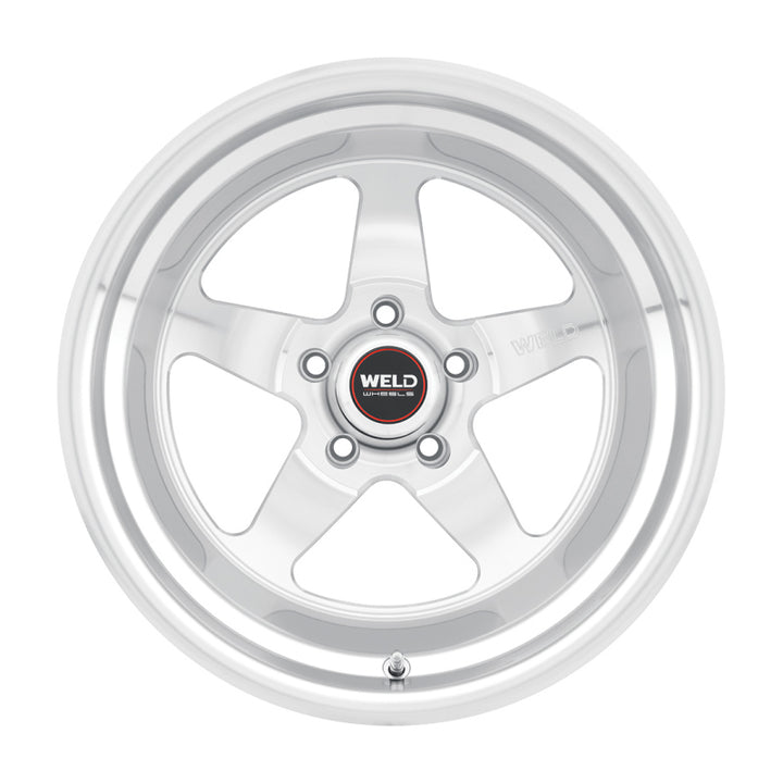 Weld S105 Ventura Wheel Rim 20x8 5x127 Bolt Pattern ET00 BS4.50 Gloss Silver Mach Dia 78.1 (78.1) - OneFastShop