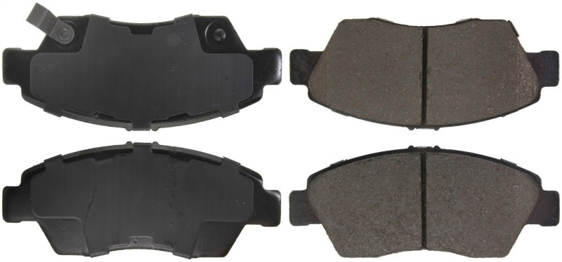 StopTech Street Select Brake Pads - Rear for Acura RSX, Honda Civic Si, Fit - OneFastShop