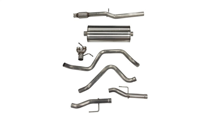 Corsa Cat-Back Exhaust System 3in Dual Rear Exit - Chevy Silverado 5.3L (2019-2024)