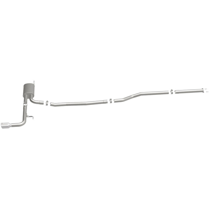 MagnaFlow Street Cat-Back Exhaust for 2015 Ford Fusion 2.5L Polished 4 in. Tip