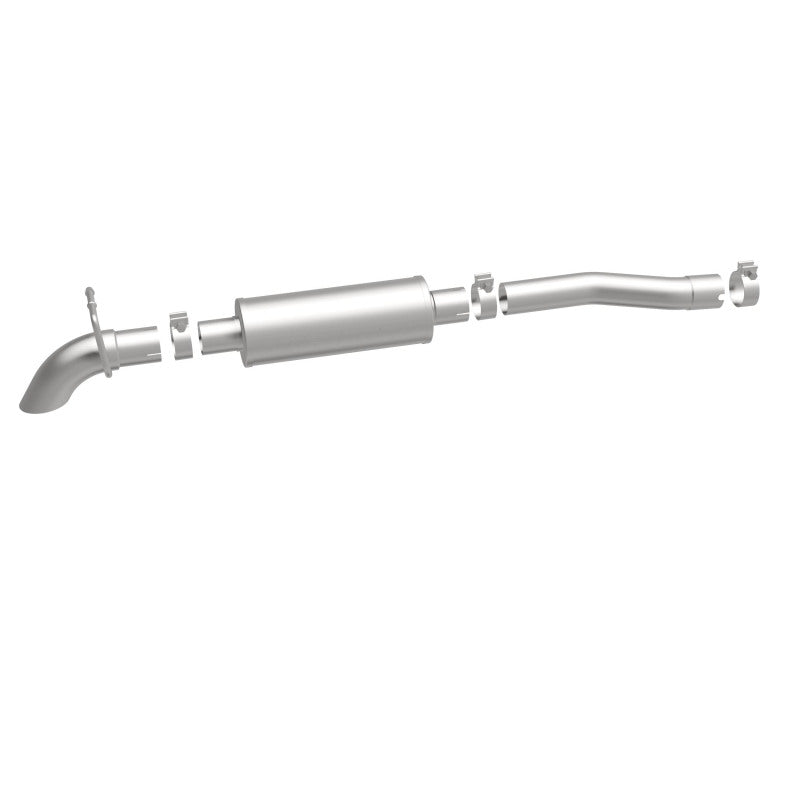 Magnaflow Cat-Back Performance Exhaust for 12-14 Jeep Wrangler JK Unlimited V6 3.6L 2D Turn Down Rear Tire - OneFastShop