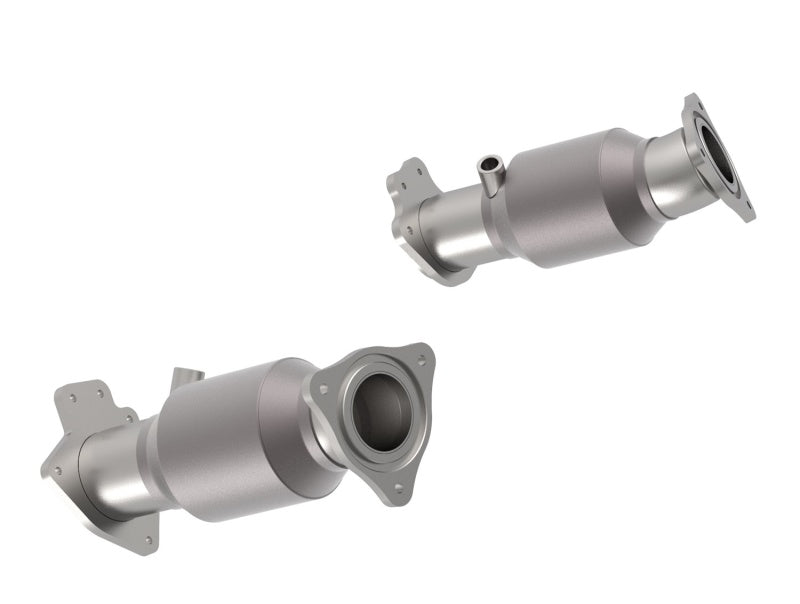 Kooks 3in Ultra-GREEN Catted Connection Pipes - Chevrolet Corvette C8 2020-2025