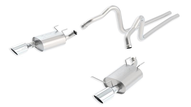 Borla ATAK SS Cat-Back Exhaust for 2011–2012 Ford Mustang 3.7L AT/MT RWD 2dr - OneFastShop