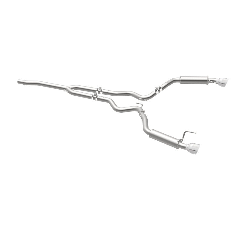 Magnaflow Cat-Back Exhaust 15-23 Ford Mustang 2.3L L4 Competition SS Dual Split Rear 4.5in Black Tips - OneFastShop