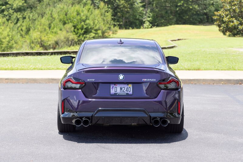 Dinan Valved Axle-Back Exhaust - BMW M240i (G42) 2022-2026 - Black Tips, image 2