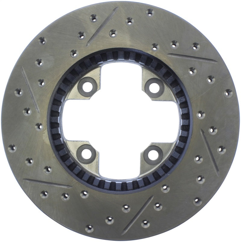 Stoptech Slotted & Drilled Sport Brake Rotor for Nissan 280ZX (1979-1983) - OneFastShop