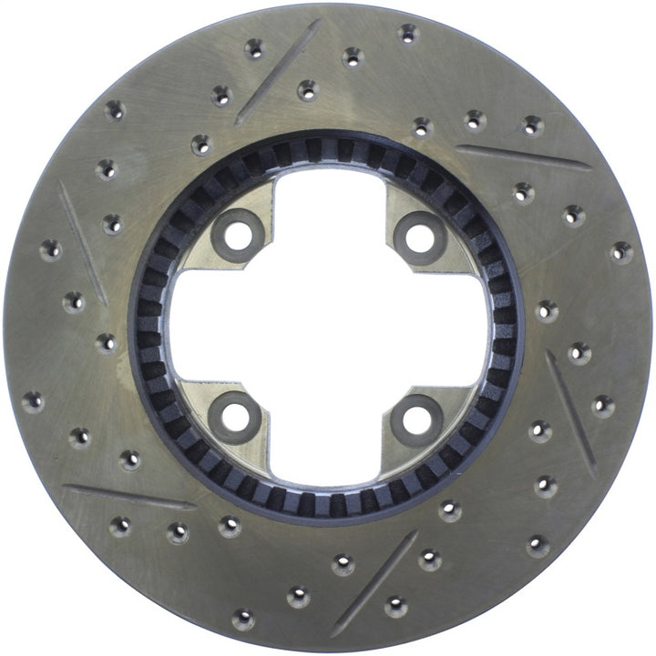 Stoptech Slotted & Drilled Sport Brake Rotor for Nissan 280ZX (1979-1983) - OneFastShop