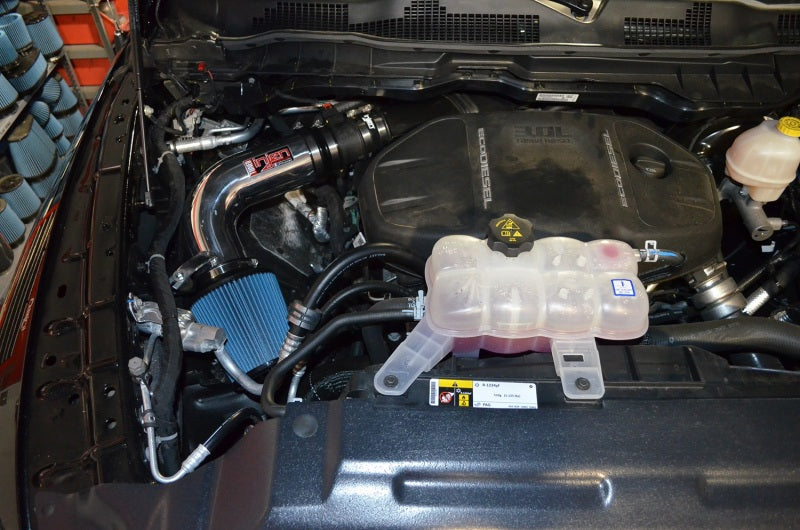 Injen Power-Flow Short Ram Intake Wrinkle Black Fits 14-18 Dodge Ram 1500 3.0L V6