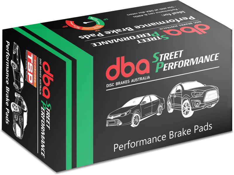 DBA Rear Brake Pads SP500 Low Dust Street Performance 2011 Plus Subaru Legacy GT
