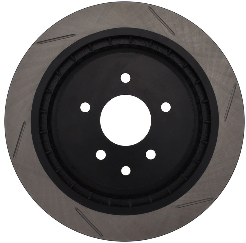 StopTech Power Slot Slotted Rear Left Rotor for Nissan 370Z, Infiniti G37 - OneFastShop