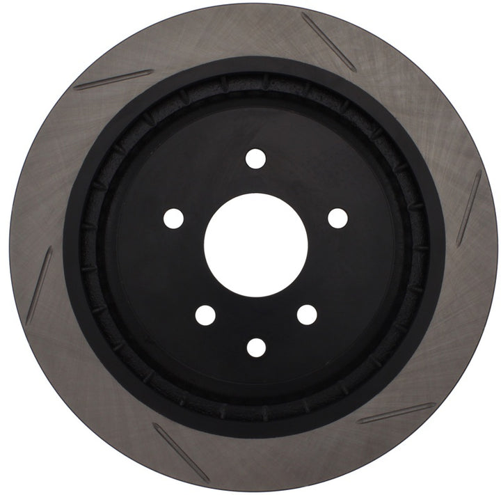 StopTech Power Slot Slotted Rear Left Rotor for Nissan 370Z, Infiniti G37 - OneFastShop