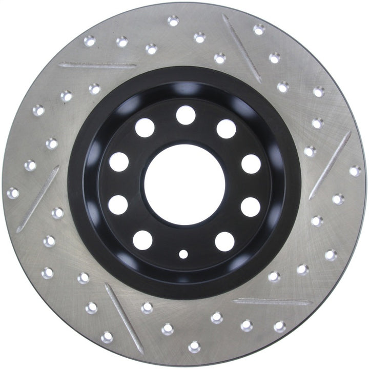 StopTech Slotted & Drilled Sport Brake Rotor for Audi, Volkswagen Models 2010-2022 - OneFastShop