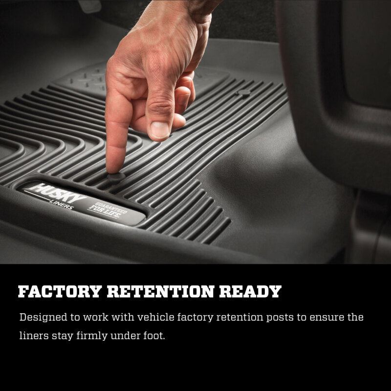 Husky Liners X-act Counter Rear Floor Liner for 2021 Jeep Grand Cherokee L (Black)
