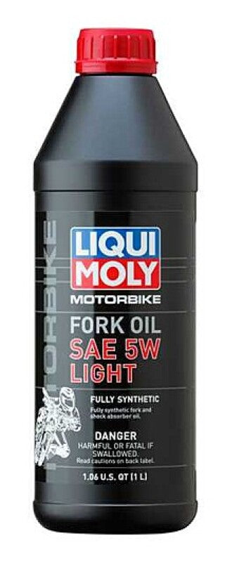 LIQUI MOLY 1L Motorbike Fork Oil SAE 5W Light for Aprilia and Beta Models