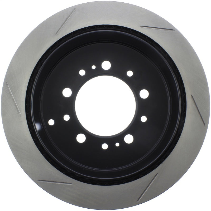 StopTech Sport Slot CRYO Rotor for 08-13 Lexus LX450/470/570 and 07-12 Toyota Tundra Left Rear Slotted Rotor - OneFastShop
