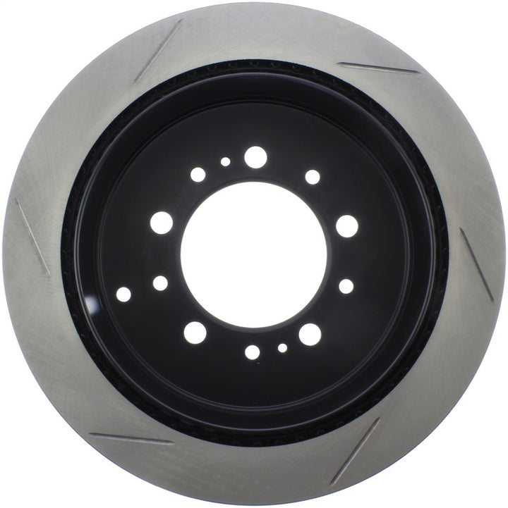 StopTech Sport Slot CRYO Rotor for 08-13 Lexus LX450/470/570 and 07-12 Toyota Tundra Left Rear Slotted Rotor - OneFastShop