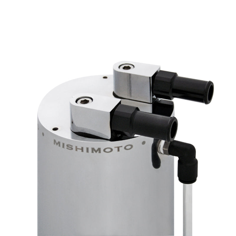 Mishimoto Large Aluminum Oil Catch Can for Enhanced Engine Performance - OneFastShop