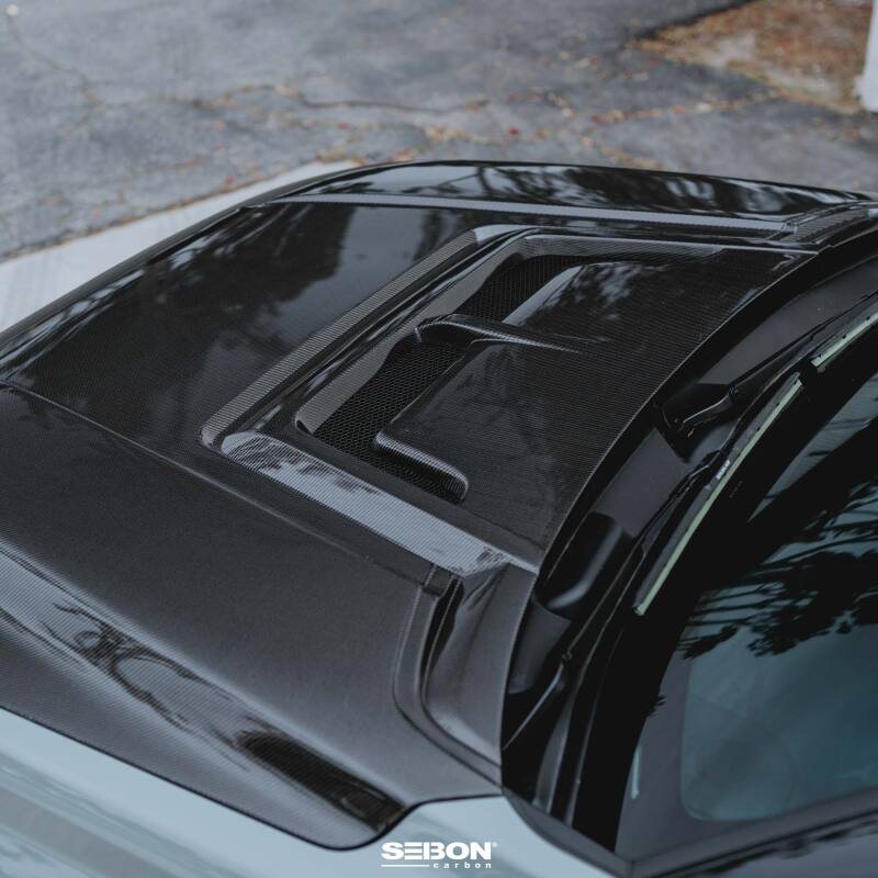 Seibon RR-Style Carbon Fiber Hood for Toyota Tundra/Sequoia 22-24/23-24 - OneFastShop
